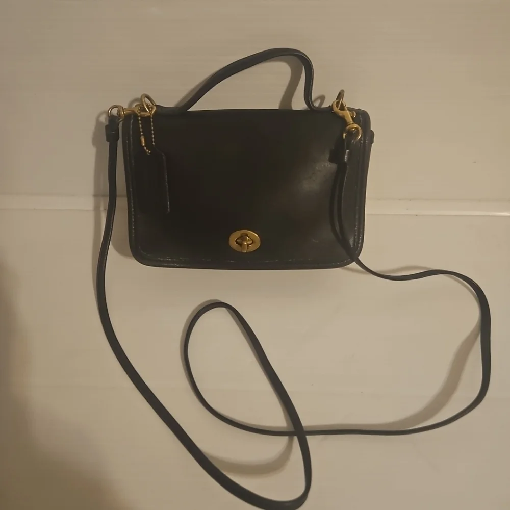Vintage Coach Casino Bag 9924 Black